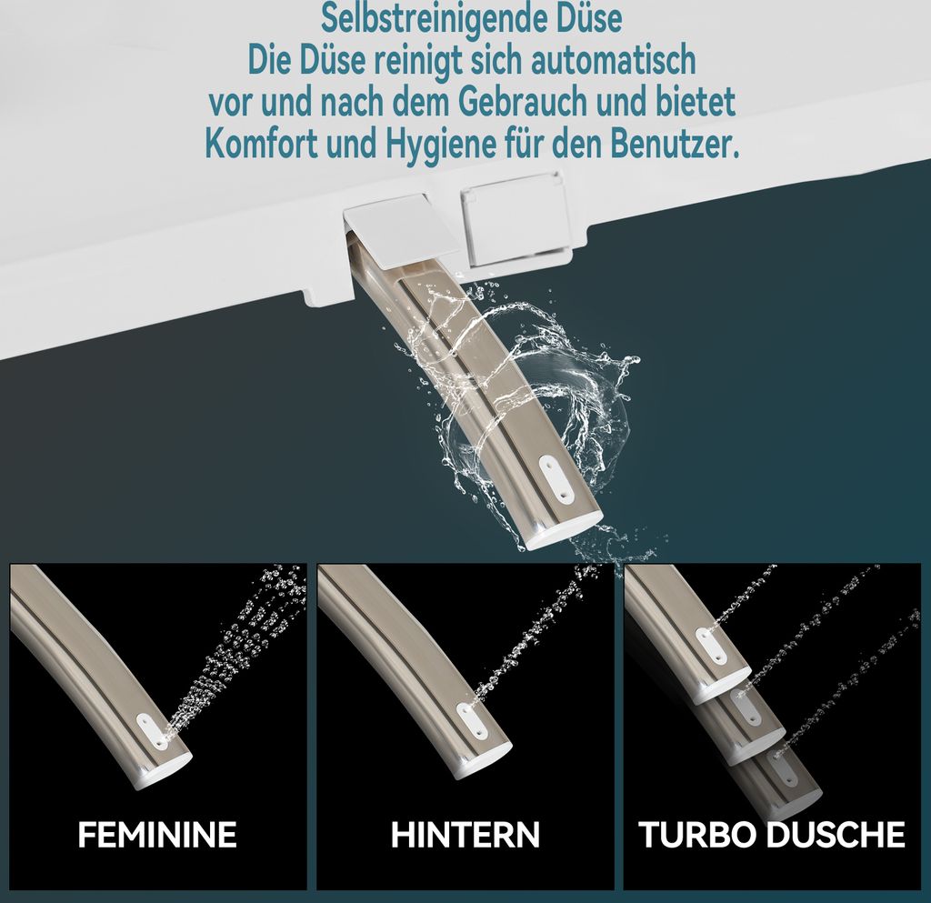 Puluomis WC-Sitze Toilettensitz mit Fernbedigung Produktbild 5