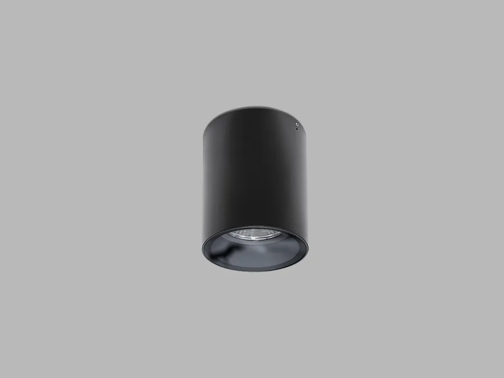 Plafonnier LED ROLO MAX DALI PUSH 13W Anthracite - Éclairage Gradable