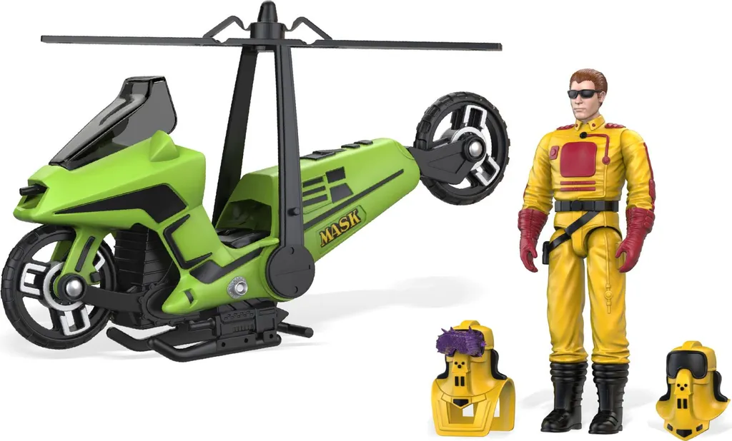 Pack Figurine M.A.S.K. et Véhicule Condor 15 cm - Cadeau Idéal Collector