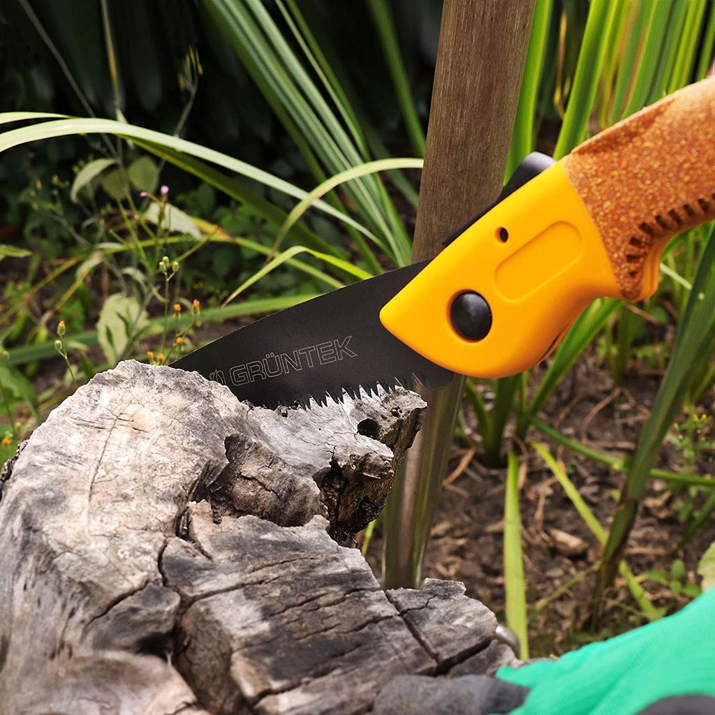 Klapp-Handsäge Mit 130 Mm Klinge - Für Holz, Gipskarton & Mehr, Ergonomischer Griff