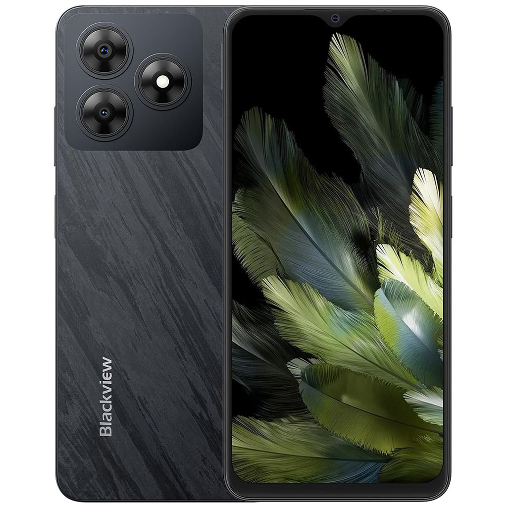 Blackview Wave 8 AI Handy Ohne Vertrag, Dual SIM, 6,56" HD+ IPS Display, 12GB RAM+256GB ROM, Octa-Core, 5000mAh, 13MP+8MP, Face ID,1080P FHD