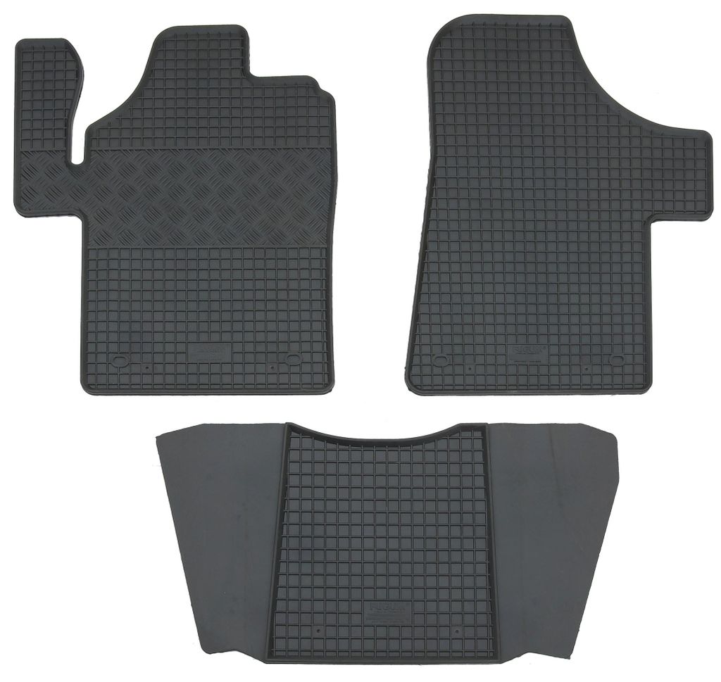 Gummifußmatten Set für Mercedes Vito/Viano W639 (7/2003-7/2014), 4-teilig