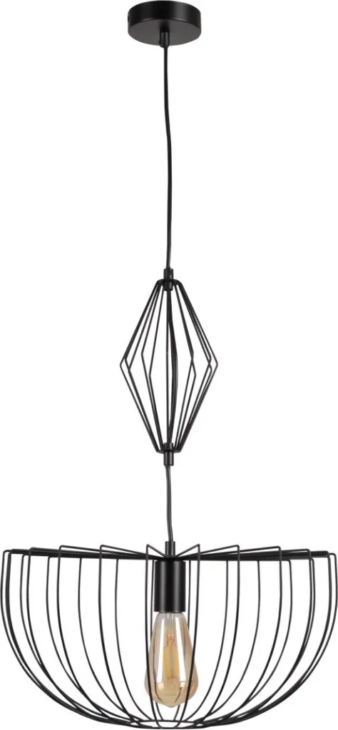 Luminaire Suspendu JASMINA Noir : Solution Éclairage Design Métal