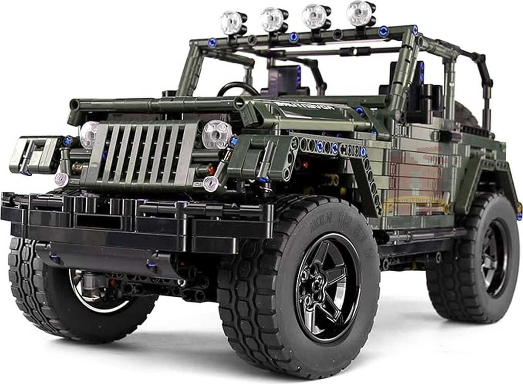 Mould King 13124 – Offroad-Geländewagen Static Version mit Produktbild 