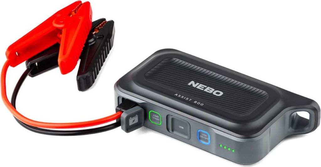 Starter 800 Ampere + Powerbank 8100 mAh Assist 800 Starthilfe. Nebo