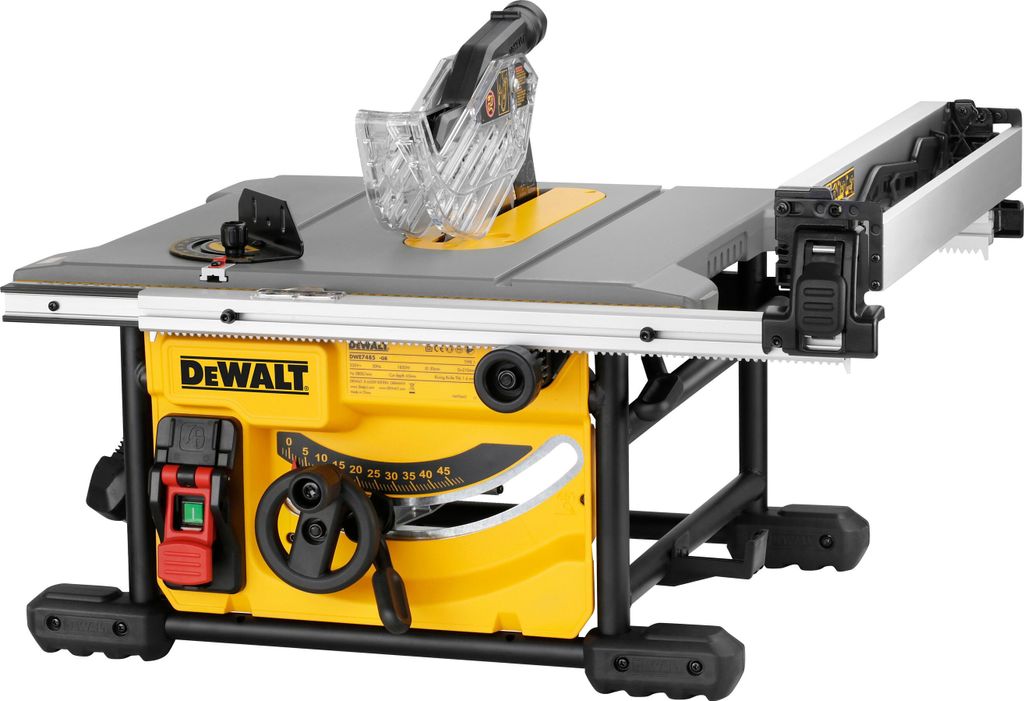 Dewalt DWE7485-QS Kompakte Tischkreissäge 210 mm Produktbild 