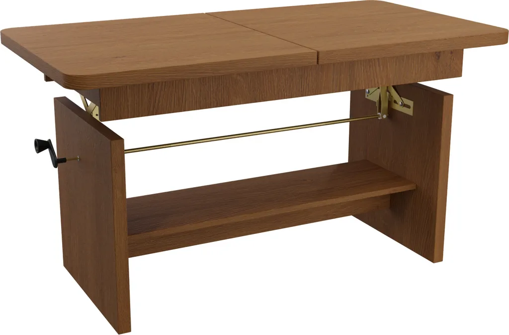 Grande table extensible 156 cm Janek pour salle à manger frêne clair