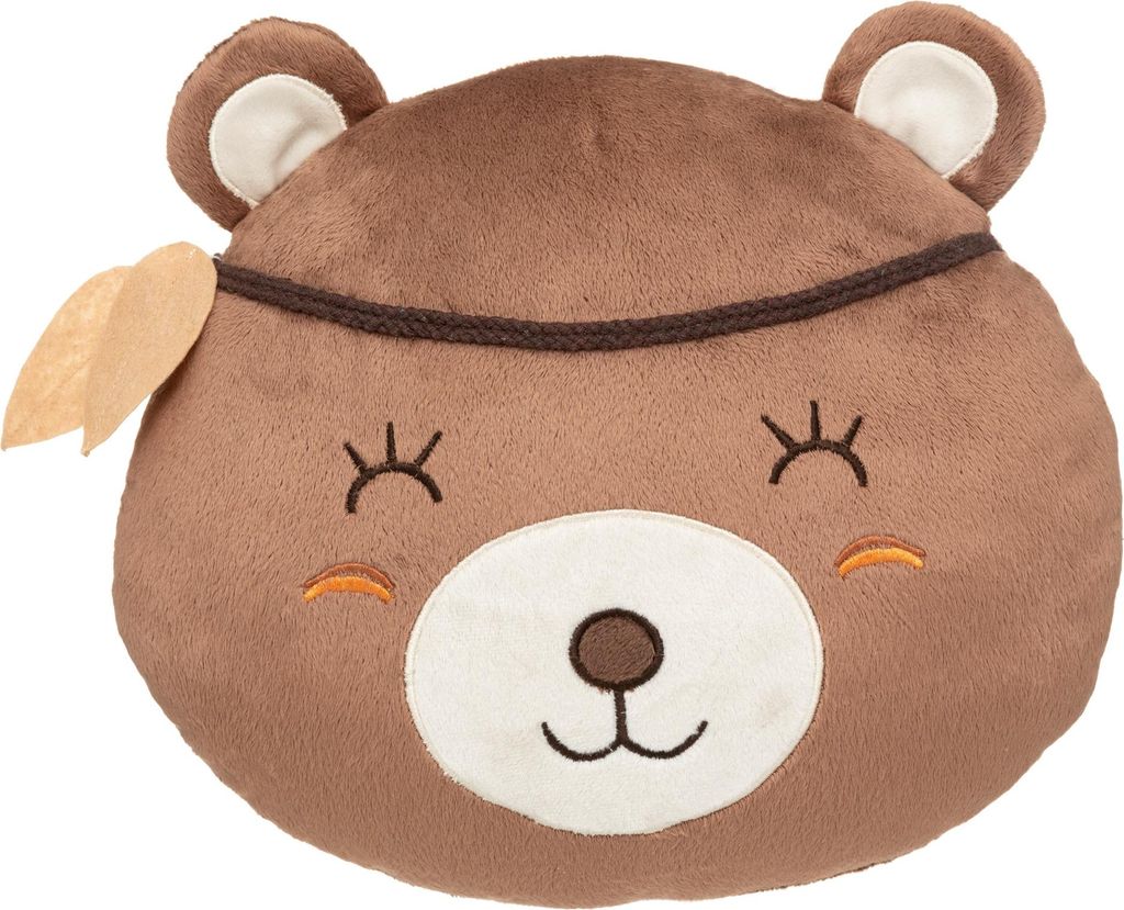 Kinderkissen bär braun 30x27cm - Atmosphera créateur d'intérieur