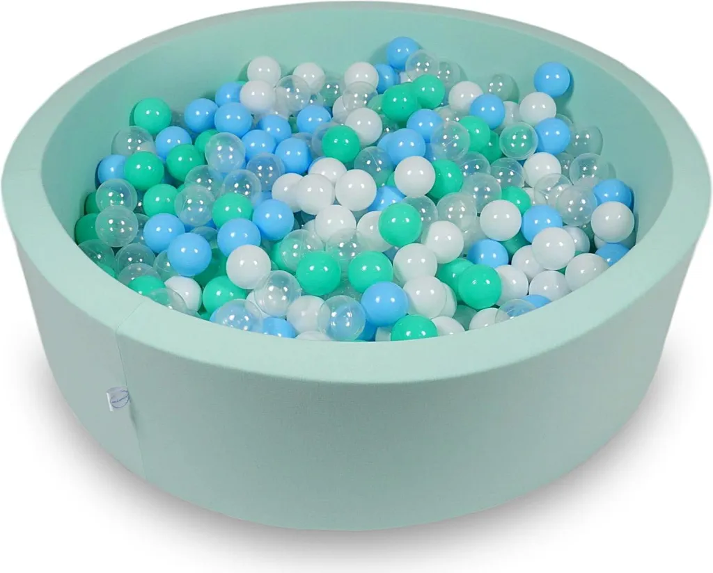 Piscine à balles 110x30cm : un espace de jeu sécurisé avec 400 boules
