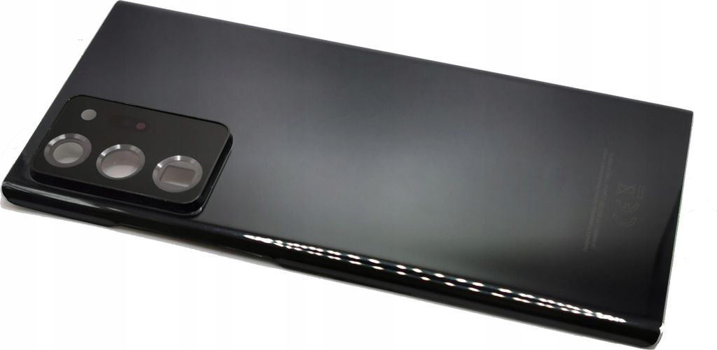 Klappen Gehäuse Rückseite Kameraglas für Samsung Note 20 Ultra Schwarz