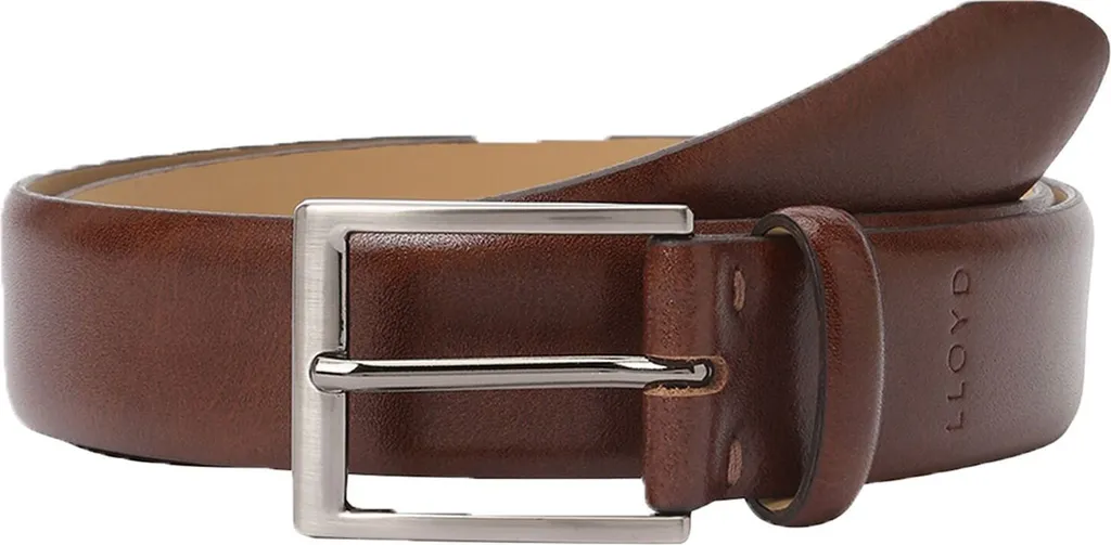 Cintura LLOYD in Pelle Marrone Chestnut W105 | Accessorio Uomo Top
