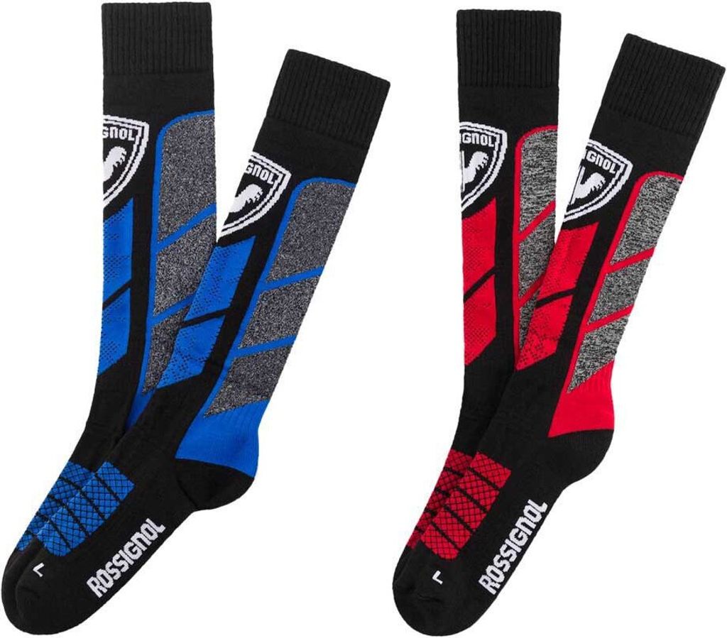 2 Paar ROSSIGNOL Herren Skisocken Thermotech