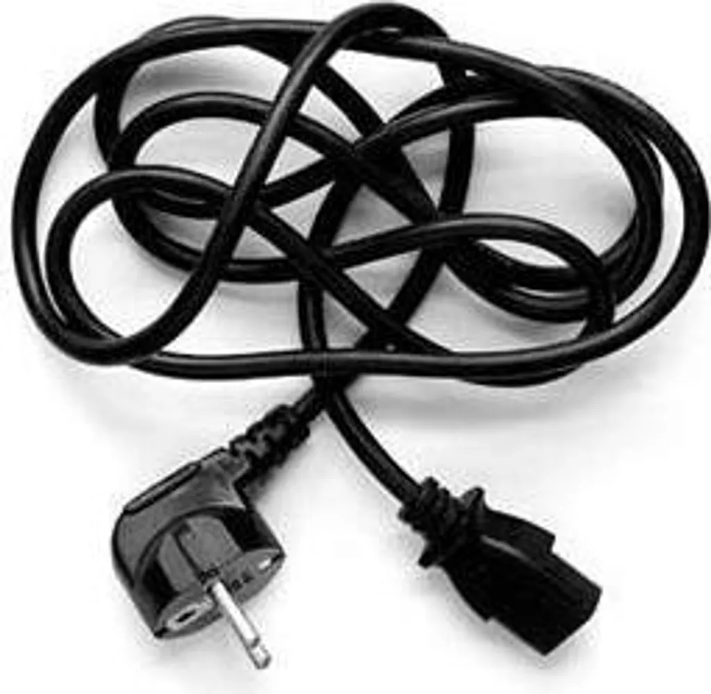 Cavo Rete 230V C13 3m Nero VDE - Ideale per Uffici e Server