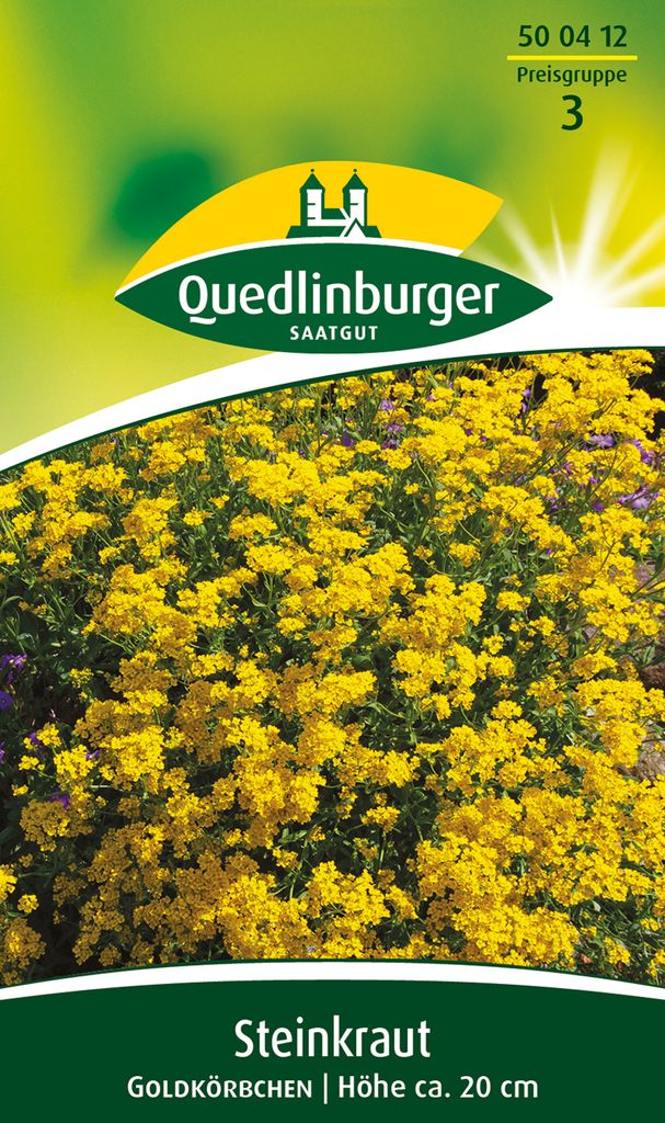 Quedlinburger Saatgut - Steinkraut Goldkörbchen - Samen - 500412