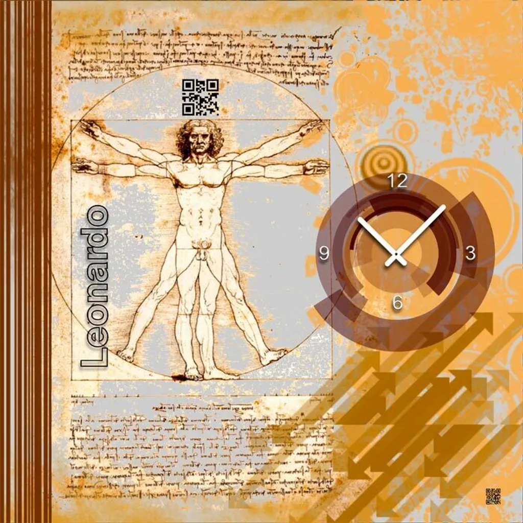 Acquista Orologio Parete Dixtime 5007 - 40x40 Design Moderno Top
