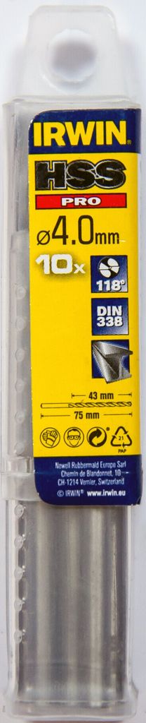 IRWIN 10502271 drill bit Bohrerset 10 Stück