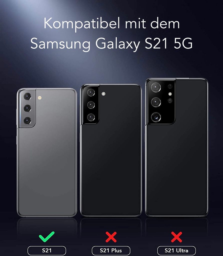 Samsung Galaxy S21 5G Kamera Schutzfolie Glasfolie Produktbild 7