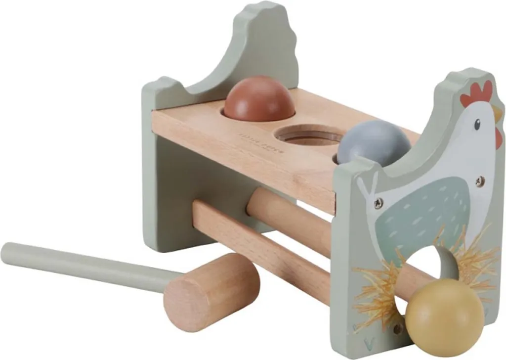 Améliorez la coordination avec le Little Dutch Hammer Bench Little Farm