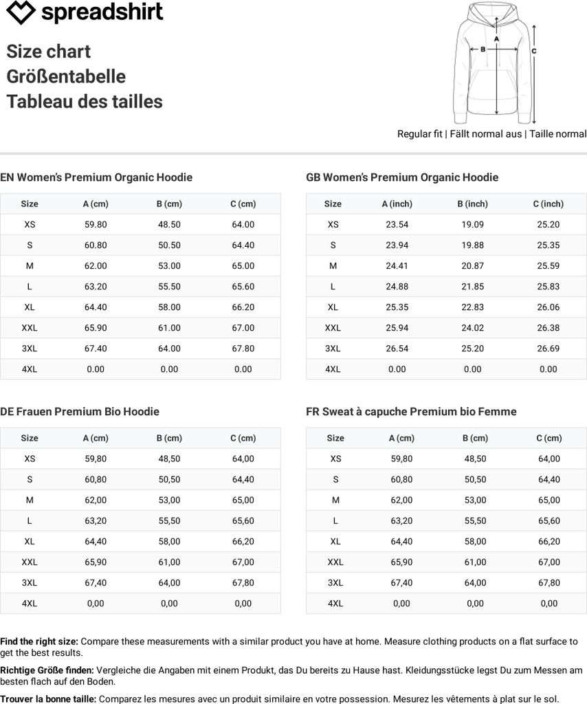 Spreadshirt Bibi Blocksberg Mit Einhorn Goldhörnchen Damen Premium Hoodie, S, Anthrazit meliert