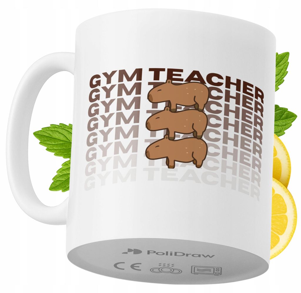 Lustige Tasse für Sportlehrer - Kaffee- oder Teetasse mit witzigem Textdesign - ideal für Geburtstage, Namenstage, Feiertage und besondere Anläs...