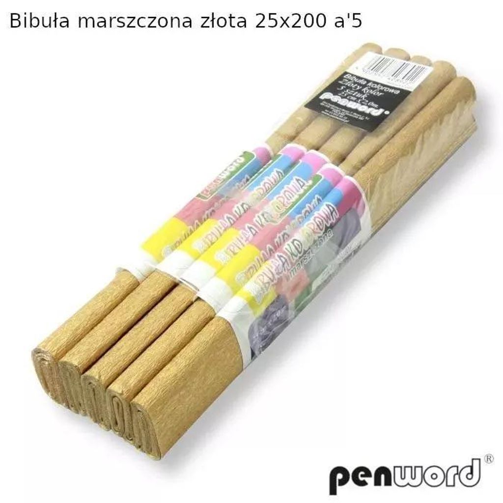 POLSIRHURT Golden Creeping Paper 5x200 5ks Cena za balení Obrázek produktu 
