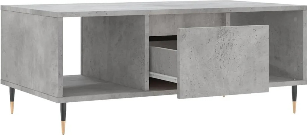 Tavolino da Caffè Grigio Cemento 90cm | Eleganza Urbana The Living Store - 7