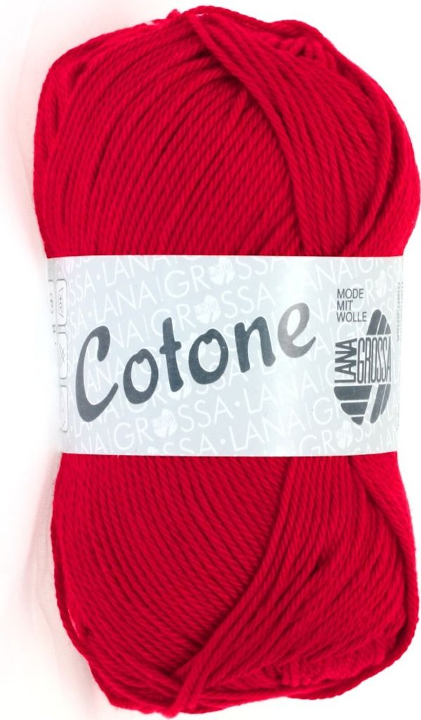 Lana Grossa - Cotone 0018 rot Produktbild 