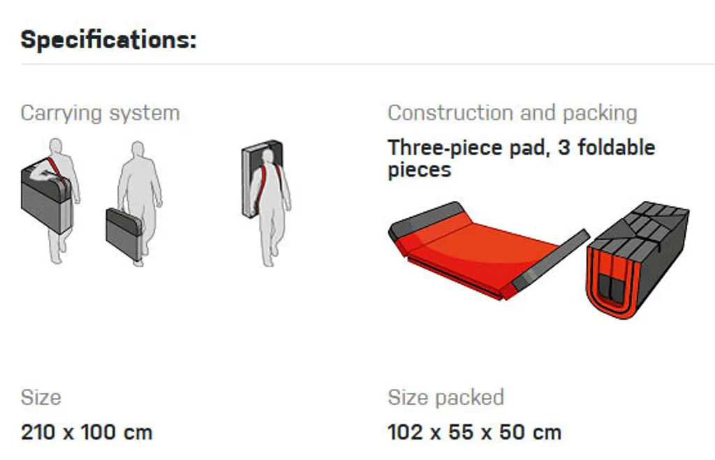 Matelas de Réception Escalade Ocún Incubator FTS pour Bloc en Extérieur - 3