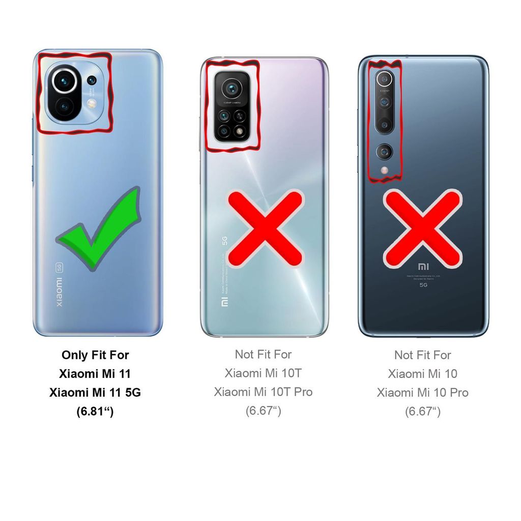 Pokrowiec ochronny dla Xiaomi Mi 11 Sleeve Transparent Slim Zdjęcie produktu 4