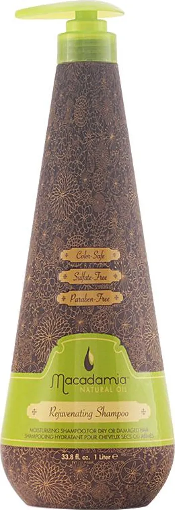Shampoo Naturale Macadamia 1000ml - Cura Bio per Capelli Rovinati - 7