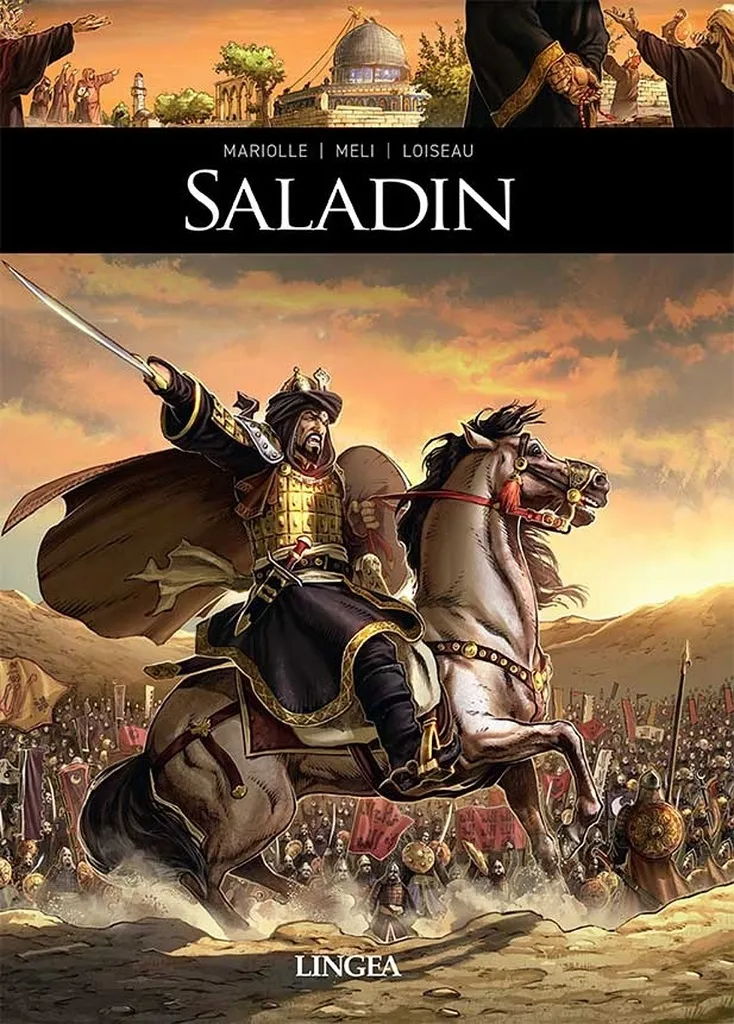 BD Saladin Mathieu Mariolle - Album Historique de Collection Relié Glénat