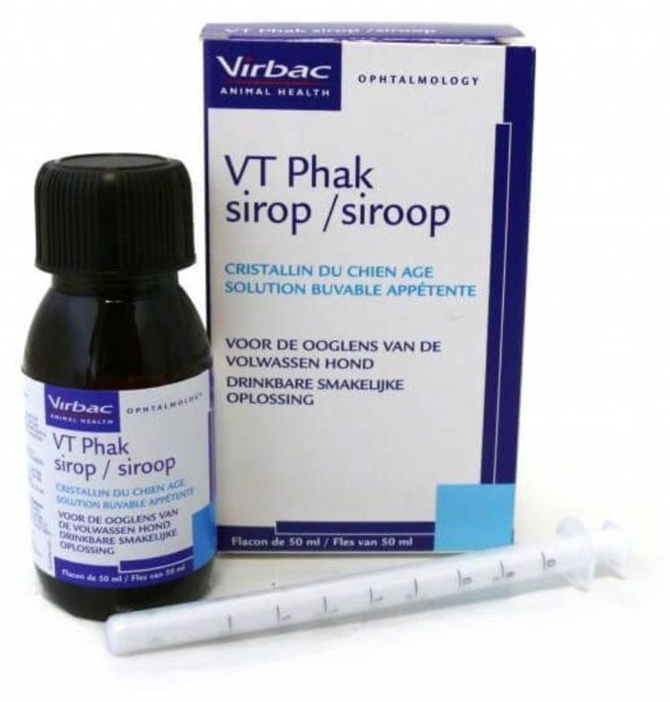 VT PHAK Sirup von Virbac für die Augenzaharpflanze bei Produktbild 