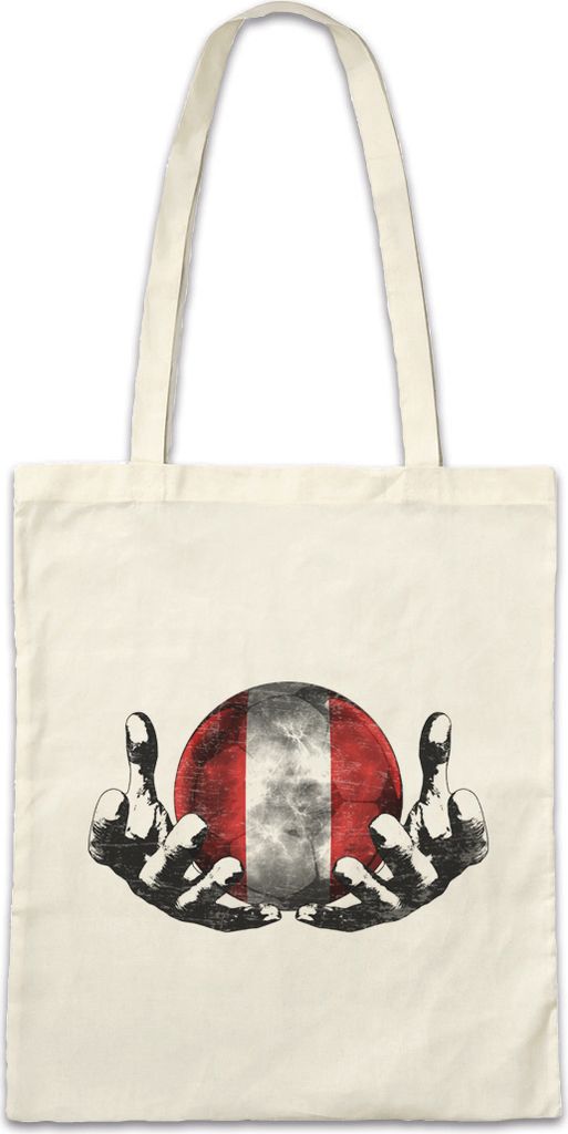 Urban Backwoods Peru Football Magic Ball, Stofftasche, Farbe: Beige