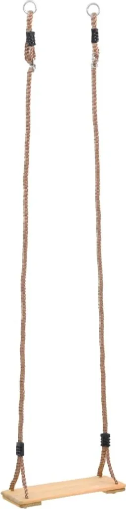 Balançoire en bois de pin massif 200 cm - Structure stable et durable