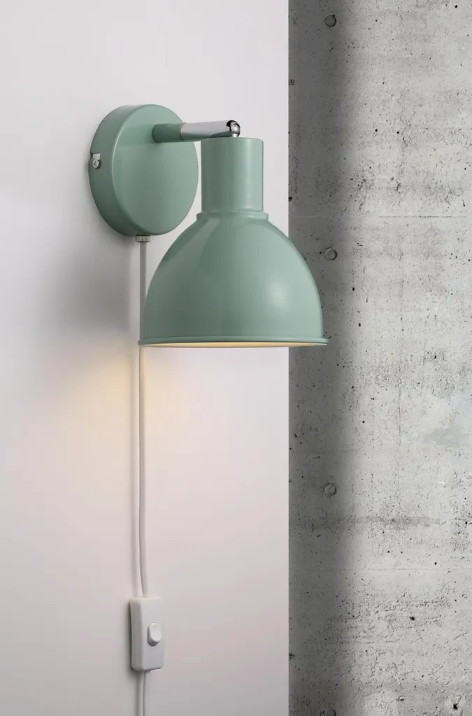 Applique Nordlux POP Verde Menta 45841023 | Lampada Orientabile E27