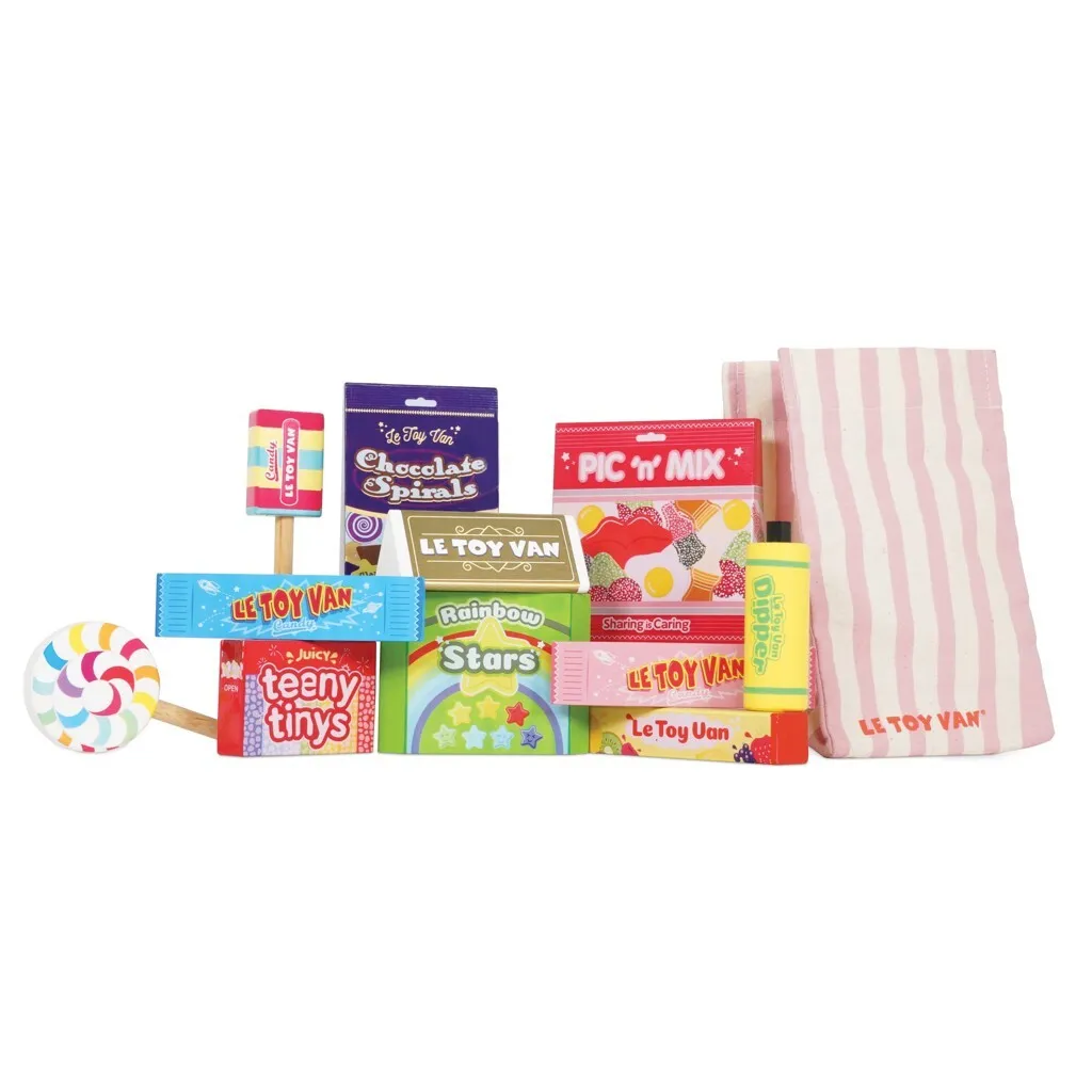 Sac de Bonbons en Bois Incassable - Fini les Jouets en Plastique Fragiles