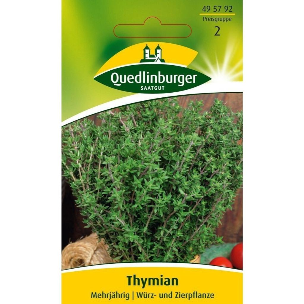 Quedlinburger Saatgut - Thymian Mehrjährig - Samen - 495792 Produktbild 
