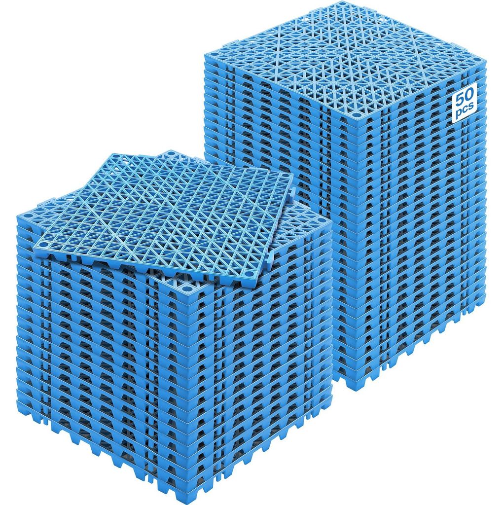 VEVOR Verbindungsfähige Drainage-Bodenmatte 30,5 x 30,5 cm Produktbild 