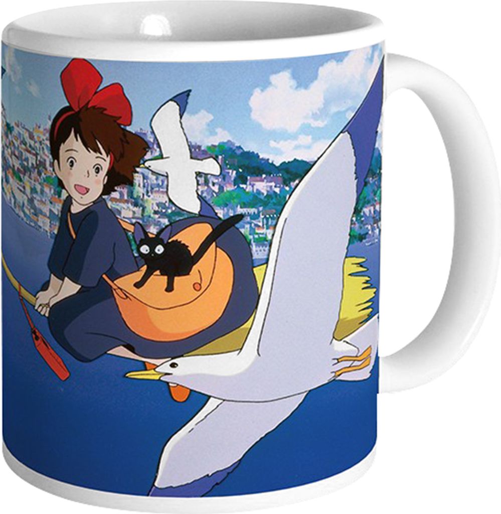 SEMIC Mug Ghibli 04 - Kiki - Kiki's Delivery Service 340 ml Ceramic