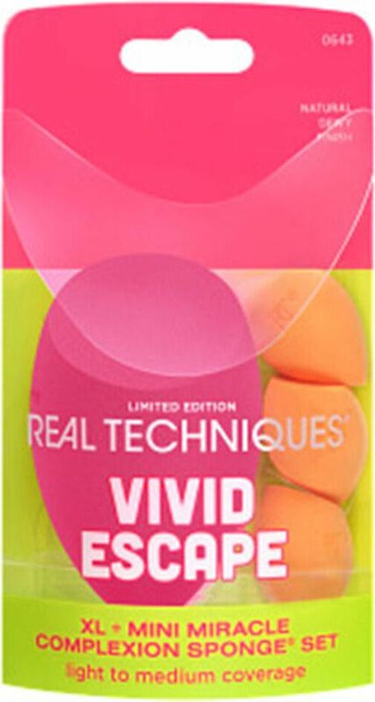 VIVID ESCAPE XL + MINI MIRACLE COMPLEXION SCHWAMMTASCHE, 4 Stü ck