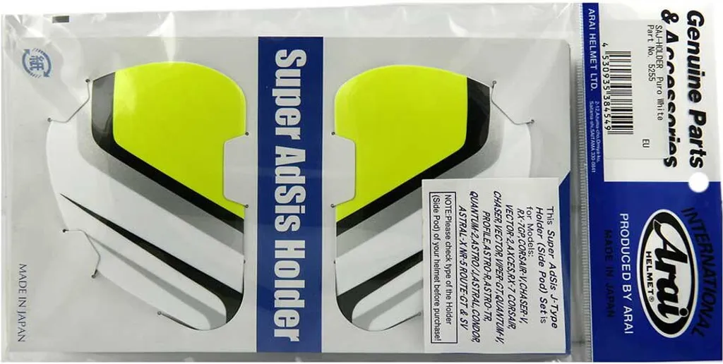 Casque Arai Saj Puro White - Visière Large et Ventilation Optimisée - 2