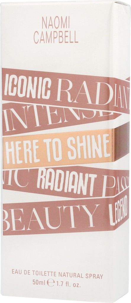 Naomi Campbell Here To Shine Eau de Toilette 50ml