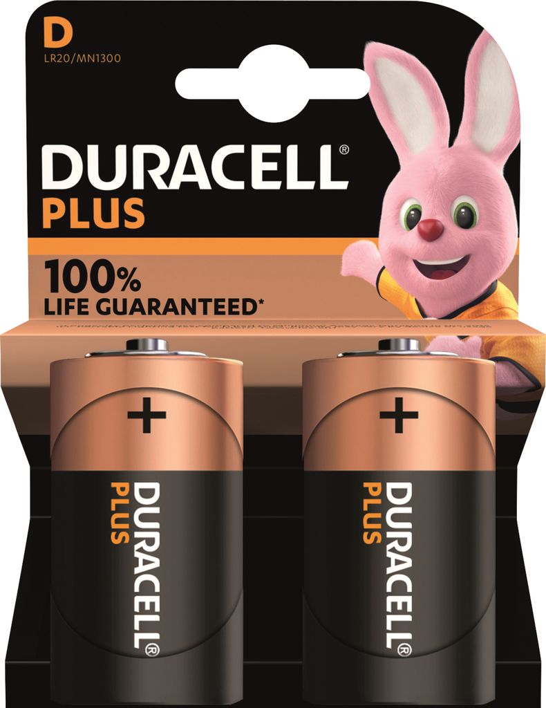 Duracell Plus New D K2 (MN1300/LR20)