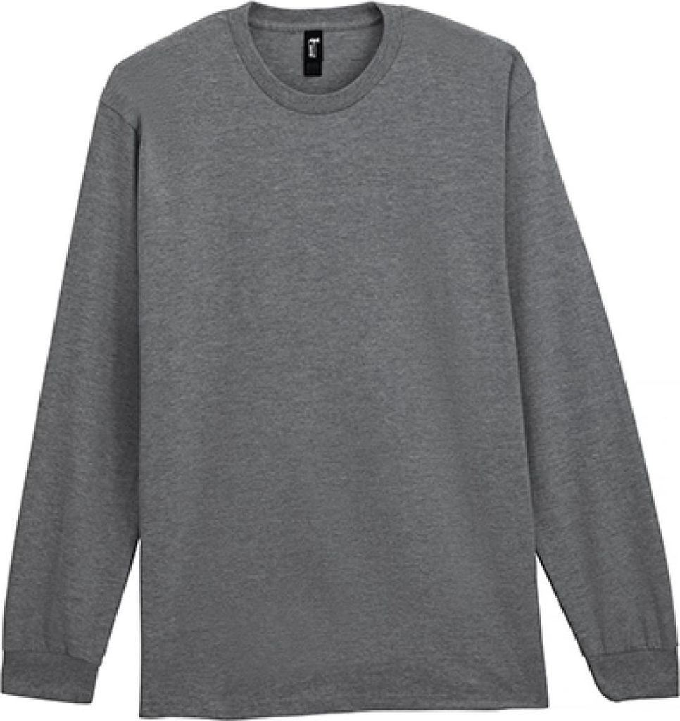 Gildan H400 | Herren Hammer Adult Long Sleeve T-Shirt - Farbe: Graphite Heather - Größe: M