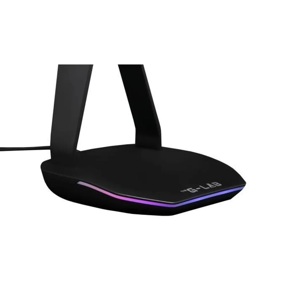 Supporto casti Il G-Lab K-Stand Hydrogen, 2 USB, negru - 3