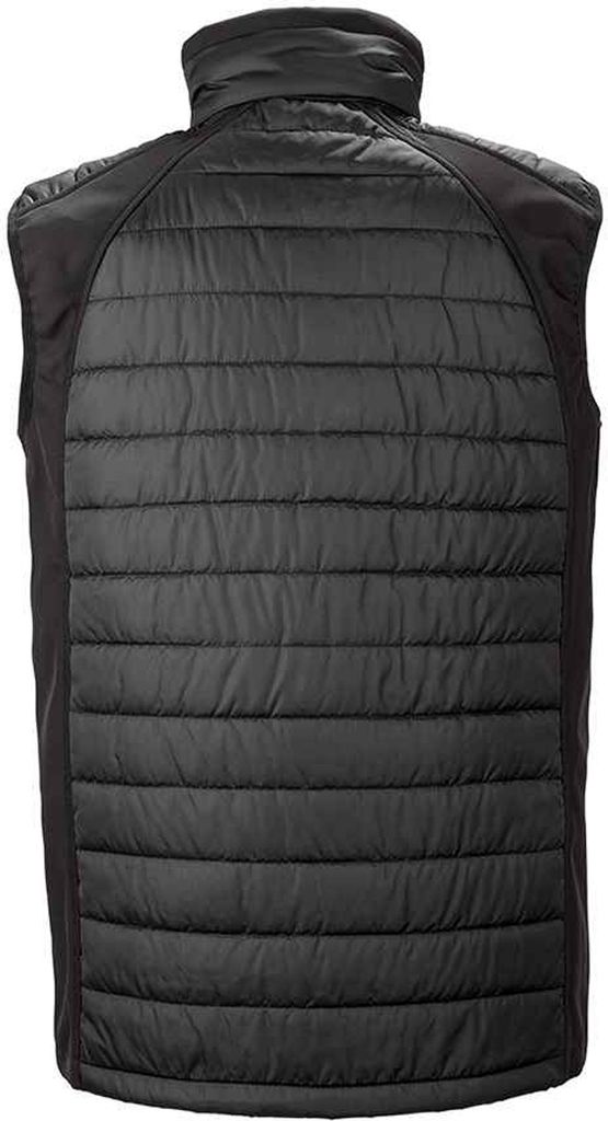 Result Herren Softshell-Weste Compass gefüttert PC3327 (XL) (Marineblau/Königsblau)