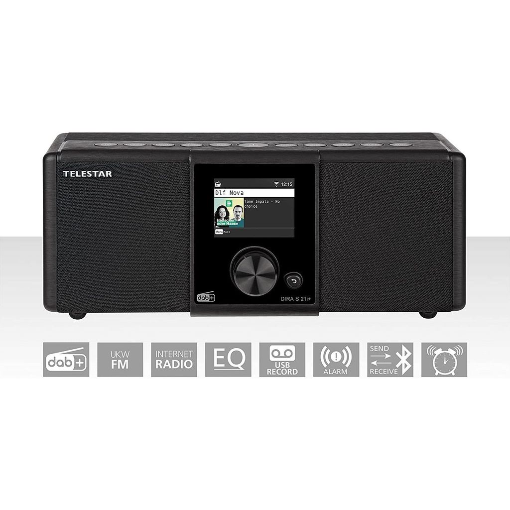 DIRA S21i+ EWF Radio stéréo multifonctionnelle DAB+ / FM / Image du produit 