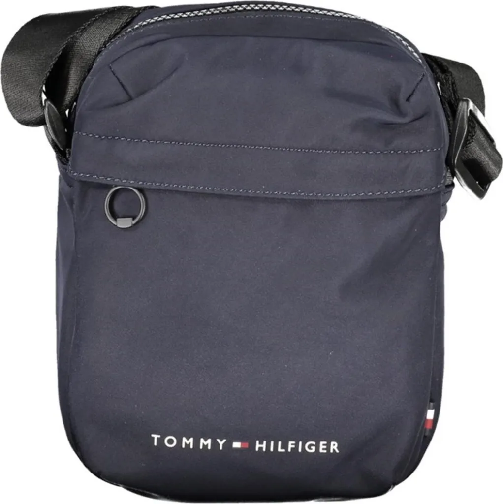 Sacoche Tommy Hilfiger AM0AM11790 Noir en Polyester Recyclé Durable