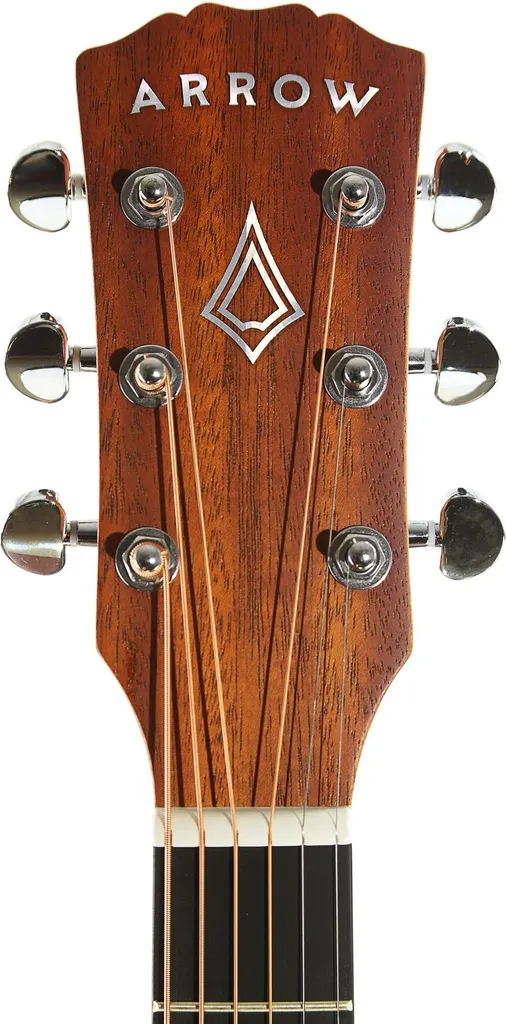 Guitare Arrow Raw Gradient Jumbo avec Table Massive et Design Unique - 6