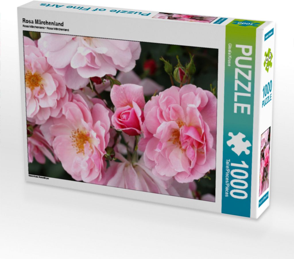 CALVENDO Puzzle Rosa Märchenland | 1000 Teile Lege-Größe 64x48cm Foto-Puzzle für glückliche Stunden